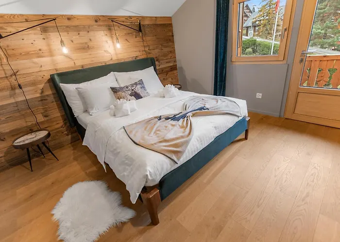 8p Villars-sur-ollon, Parking Et Jardin *