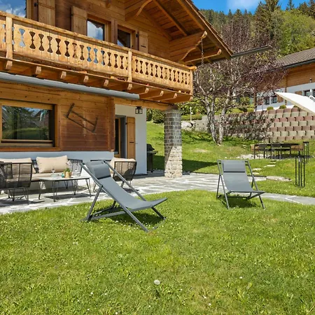Chalet Magnifique Avec Jardin, Barbecue Et Parking