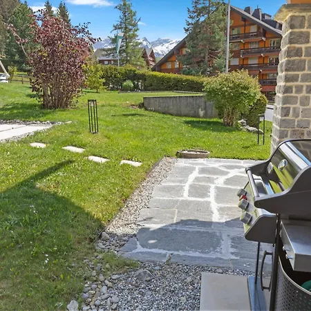 Magnifique Avec Jardin, Barbecue Et Parking Chalet Ollon